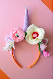 Rainbow unicorno corno testa bambini fascia per capelli hairband fascia per capelli fantasia party decor. Come Fare Un Cerchietto Per Capelli Unicorno Tutorial