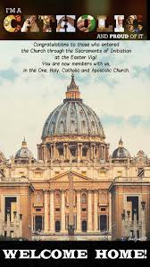Congratulations To Those Who Entered The Church Through The Sacraments Of Initiation Baptism Confirmation And Holy Communion Catholic Church Catholic Faith