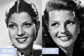 4 Ways Old Hollywood Stars Changed Their Faces Before Plastic Surgery Marilyn Monroe Plastic Surgery Old Hollywood Stars Plastic Surgery