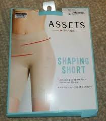 Spanx Assets Girl Short Micro Shaping Size Large 10092r Nude