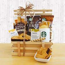 You don't want to gift stale beans alongside the other thoughtful items. Country Coffee Lover Crate Gift Basket At Gift Baskets Etc