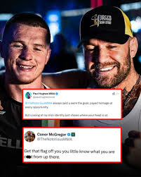 Paul Hughes responds to Conor McGregor taking shots at his Northern Irish  roots!👀 #ufc #conormcgregor #mma #mmaworld #ufcnews #combatsports  #paulhughes