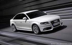 Audi A4 B8 2 0 Tfsi 180hp Technical Specs Dimensions