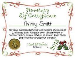 © 2020 happy crow enterprises, llc. Honorary Elf Certificate Personalized Letters From Santa Santa Letter Christmas Letter From Santa