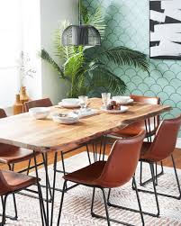 Structube On Instagram Reno Hayden Are A Winning Combination In Any Dining Room Mystruct Retro Dining Rooms Leather Kitchen Chairs Brown Dining Chairs