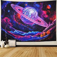 The drawing is made with vegan paint & markers. Amazon Com Leofanger Galaxy Tapestry Trippy Planet Tapestry Psychedelic Mountain Wall Tapestry Space Tapestry Starry Sky Tapestry Forest Tree Tapestry Wall Hanging For Home Decor 59 1 X51 2 Home Kitchen