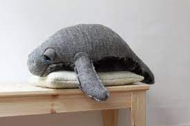 Winter Manatee Lt O Gt Sea Cow Lt O Gt Plush Toy Lt O Gt Stuffed Animal Sea Cow Plush Toy Toys