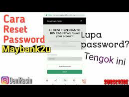 Business innovation at your fingertips. Tutorial Cara Reset Password Maybank2u Youtube