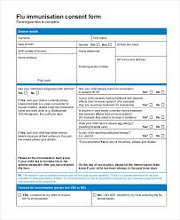 Old Fashioned Vaccination Consent Form Template Gallery ...