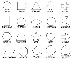 Check spelling or type a new query. Black And White Cartoon Illustration Of Educational Basic Geometric Shapes With Captions For Preschool Or Elementary School Children Royalty Free Cliparts Vectors And Stock Illustration Image 93086955