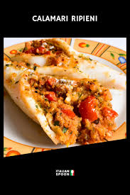 Nonna S Sicilian Style Calamari Ripieni Stuffed Italian Recipes Calamari Recipes Sicilian Recipes