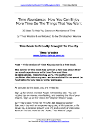 Enter the password to open this pdf file. Fillable Online Thea Westra Wwwforwardstepscomau Time Abundance Pdf Free Ebook Fax Email Print Pdffiller