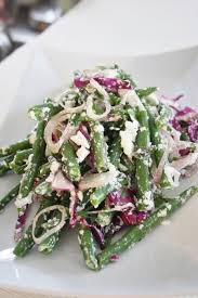 Green Bean Red Cabbage And Feta Salad Chef Benny Doro Green Beans Healthy Recipes Veggie Recipes