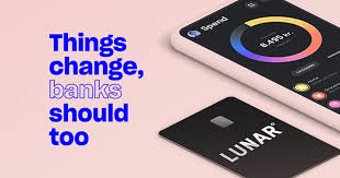 That being accounts, visa cards, payment transfers, loans, mobilepay, apple pay, google pay and etc. Lunar Your Other Bank