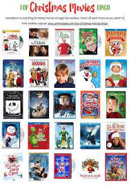 I only watch this movie on christmas eve. Best Christmas Movies Bingo Printable A Mom S Take