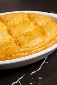 Which of these dishes is traditionally not served cold?. Traditional Greek Galaktoboureko Recipe Greek Custard Pie With Syrup My Greek Dish