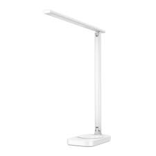 Lampa De Birou Touch Cu Led Si Incarcator Wireless Baseus Lett Alba Emag Ro
