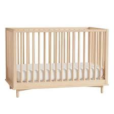 Natural Wood Cribs Nurseries In 2020 Wood Crib Cribs Pottery Barn Crib
