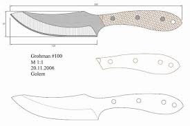 All i ask is that you drop me a note if you find them useful. Printable Knife Templates Yomya