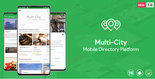 Multi City Directory Android App With Unlimited Cities 1 0 Nulled Web Design Android Apps Design