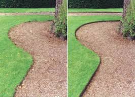 With no sharp edges, these edgings are a safe alternative to metal, wood and concrete edgings. Everedge Metal Lawn Edging Kinsmangarden Com