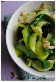 Salade De Tagliatelles De Courgettes Laurent Mariotte Tagliatelles Recettes De Cuisine Tagliatelles De Courgettes