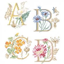 The Big Botanical Alphabet Chart Les Brodeuses Parisiennes