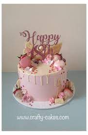 18th birthday party ideas for girls. Crafty Cakes 18th Birthday Cake For Girls 18th Pink Drip Cake Creative Birthday Cakes 18th Birthday Cake For Girls Birthday Drip Cake