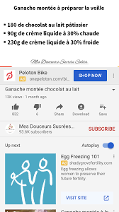 Ganache Montee Chocolat Au Lait