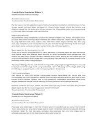 Check spelling or type a new query. Contoh Kata Sambutan Pidato 1