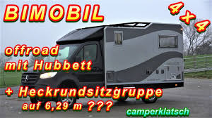 Posts about allrad written by 4x4camper. Bimobil Hr 380 Rundsitzgruppe Hubbett Mercedes Sprinter Allrad Wohnmobil Offroad Camper Testfahrt Youtube