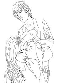 Hairdresser Coloring Pages To Download Sketch Coloring Page In 2020 Animation Sketches Animation Coloring Pages