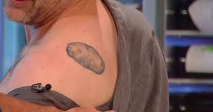 Самые новые твиты от the aj pritchard fan club (@ajpritchardfc): Rhod Gilbert Reveals Weird Potato Tattoo During Saturday Kitchen Metro News