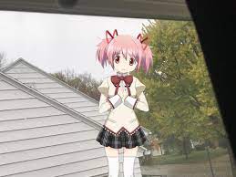 madoka is scared it's going to thunder here in Minnesota : r/magiarecord