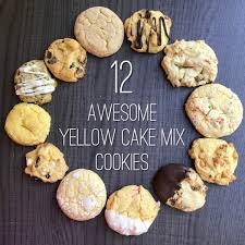 My husband likes a spice cake mix with a packet instant oatmeal 1/2 cup brown sugar and 1 cup riasins. 12 Awesome Yellow Cake Mix Cookies Delishably