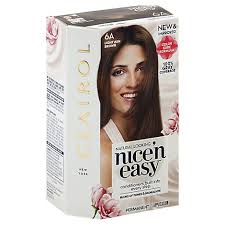 Shop for clairol expert hair color online at target. Clairol Nice N Easy Hair Color Permanent Light Ash Brown 6a Each Albertsons