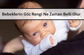 Bebeklerin Goz Rengi Ne Zaman Belli Olur Bebek Bebek Saclari Goz Rengi