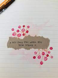 Diary Quote Watercolor Hand Lettering Spring Quotes Hand Lettering