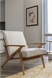 Midcentury Modern Edloe Finch Soren Mid Century Modern Lounge Chair Lounge Chairs Living Room Living Room Chairs Modern Arm Chairs Living Room