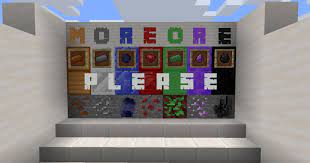 It is an ideal weapon for beginning players and will probably be one of the first mod swords they will come across. More Ores Please Minecraft Mod