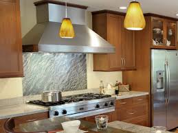 With the right lighting, the texture shines beautifully. 20 Stainless Steel Kitchen Backsplashes Hgtv