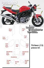 Invisigard Invisible Clear Paint Headlight Protection Kits For Suzuki Sv650 Paint Protection Protection Motorcycle Painting