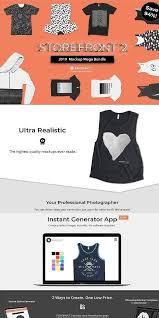 Storefront 2 Apparel Mockup Bundle Clothing Mockup Hoodie Mockup Shirt Mockup