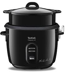 Tefal Rk103811 Classic Cuiseur A Riz Noir Metallise Cuiseur Riz Cuiseur Verre Doseur