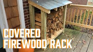 Copper is extremely effective in dissipating heat (perfect if you plan on keeping it near fireplaces), while also ana white got famous for making a ton of amazing but super beginner friendly furniture, and sharing the plans online for free. Diy Covered Firewood Rack Youtube
