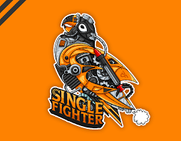 Bisa diaplikasikan di media datar seperti. Single Fighter Love Bird Love Birds Bird Logo Design Lovebirds Art