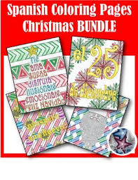 Love adult coloring page bundle #2. Feliz Navidad Merry Christmas Spanish Adult Coloring Page Bundle By Sra Collier