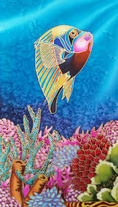 An Angelfish Garden By Kim Michelle Toft Paintings For Sale Bluethumb Online Art Gallery Art Lovers Art Watercolor Fish