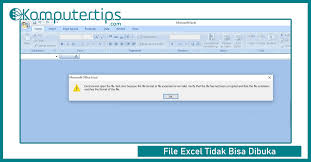 Adanya kesalahan ketika melakukan proses saving file sehingga the document is damaged and cannot be opened. 3 Cara Memperbaiki File Excel Yang Tidak Bisa Dibuka Komputer Tips