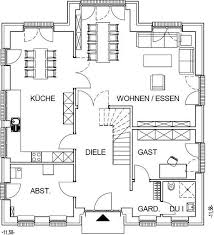Stadtvilla Grundriss Erdgeschoss Mit 109 65 M Wohnflache Stadtvilla Grundriss Haus Grundriss